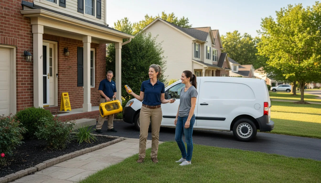 Water restoration image for Emergency Water Mitigation in White Pine, TN